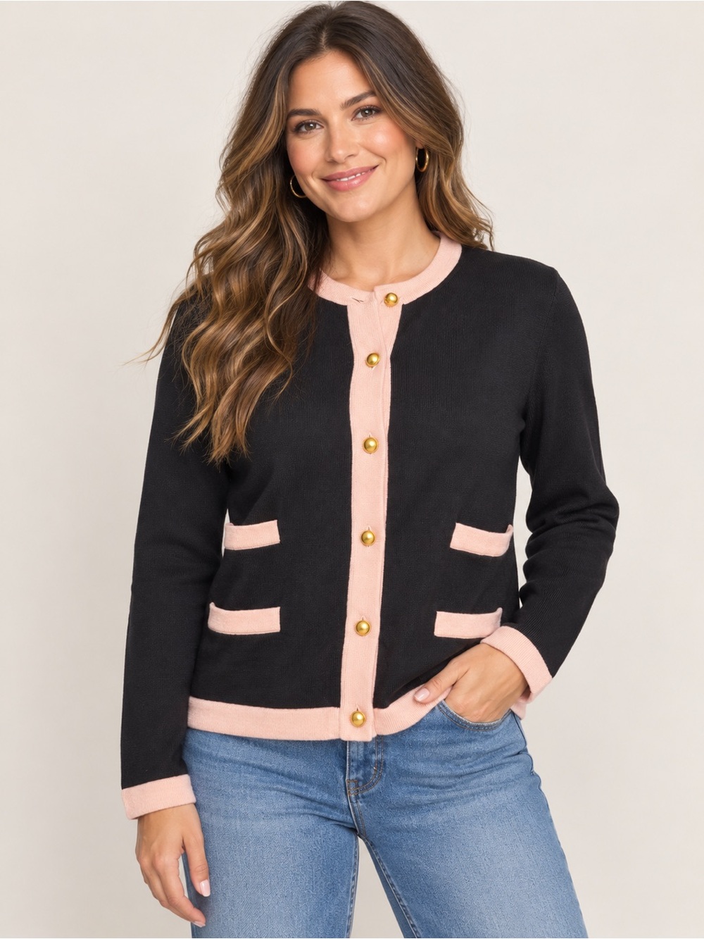 Tory Burch Women's Kendra Wool Cardigan